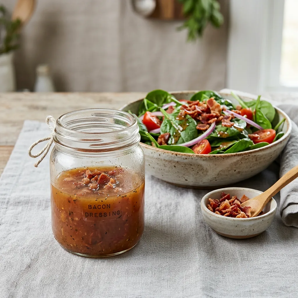 Warm Bacon Dressing