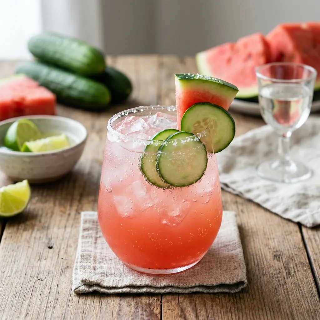 Watermelon Cucumber Cooler
