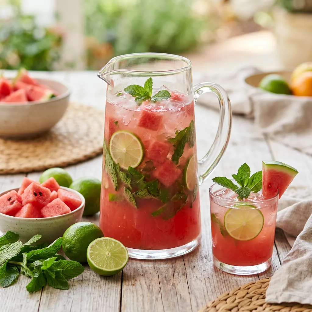 Watermelon Mojitos