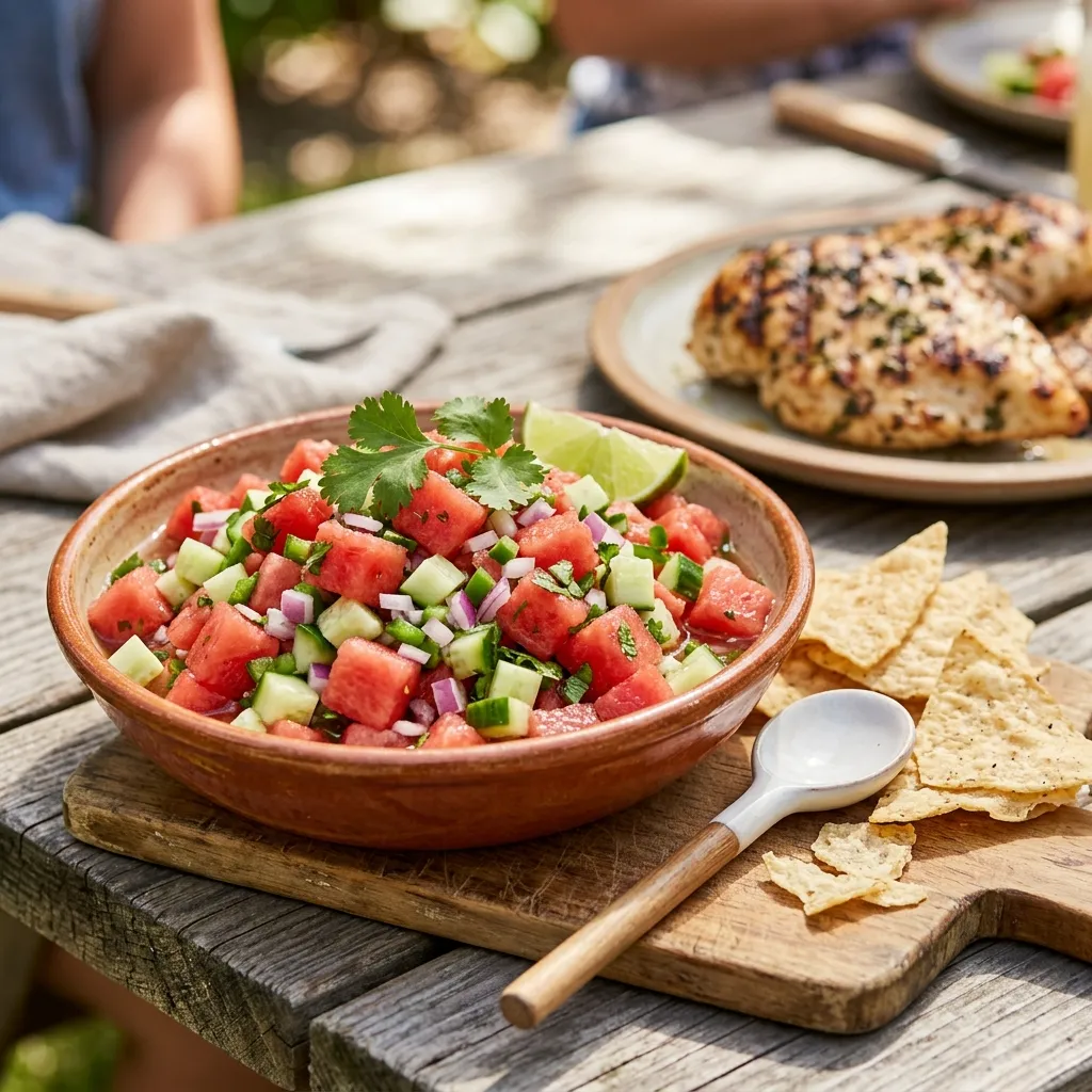 Watermelon Salsa