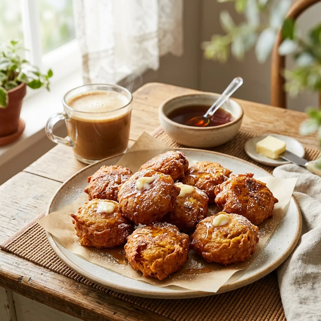 West Indian Pumpkin Fritters (Frituras de Calabaza)