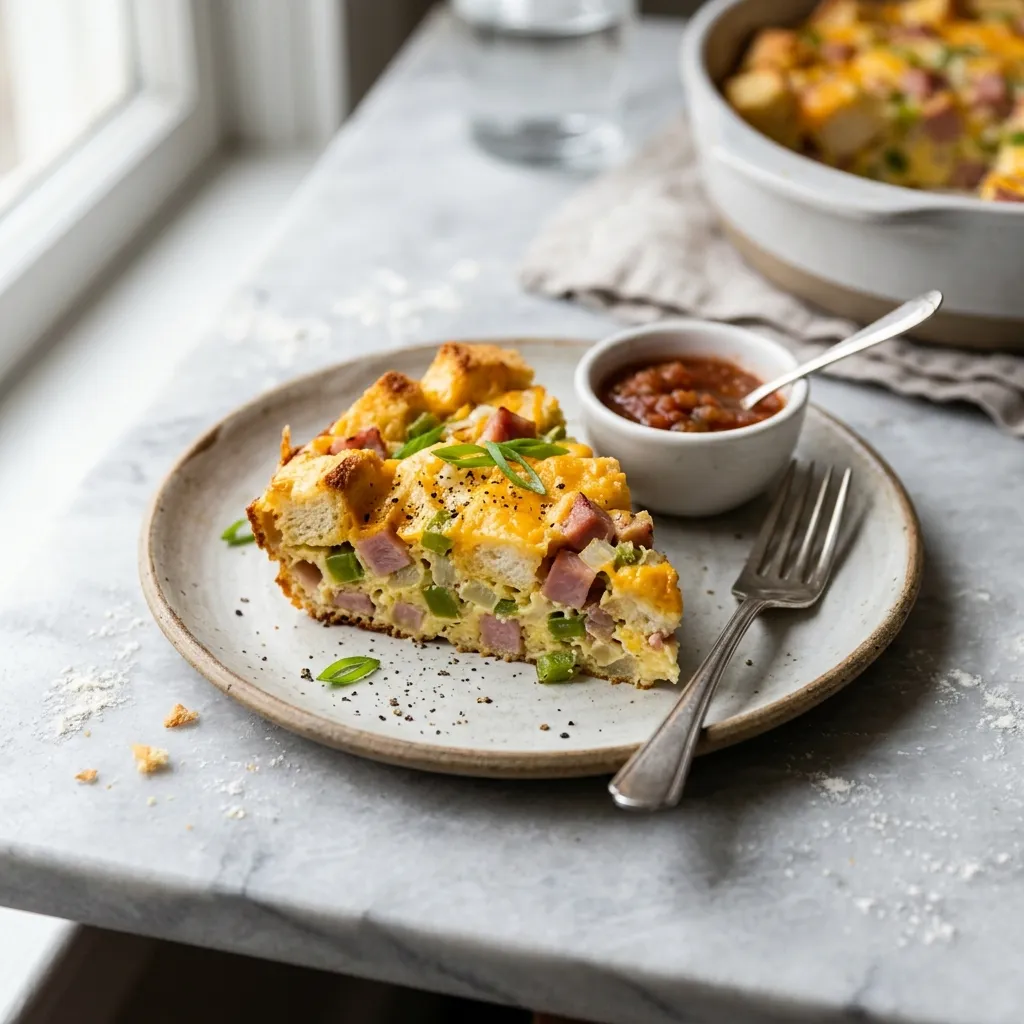 Western Ham and Egg Casserole