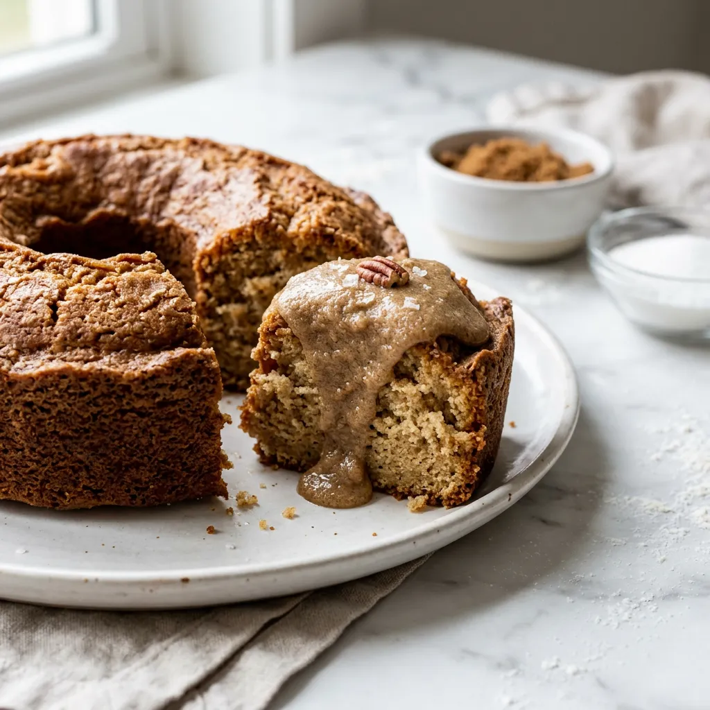 Whiskey Cake With Brown Butter Whiskey Glaze