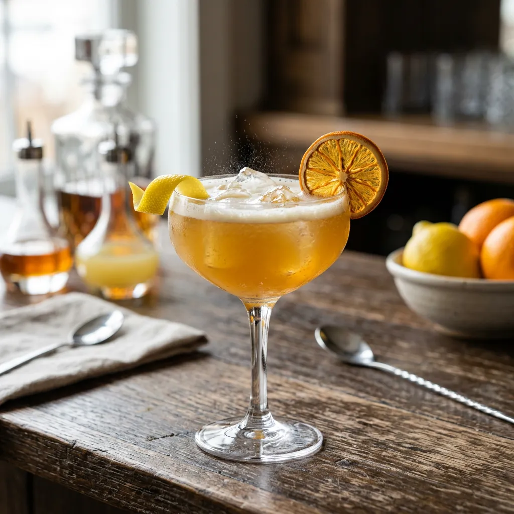 Whiskey Daisy Cocktail Recipe