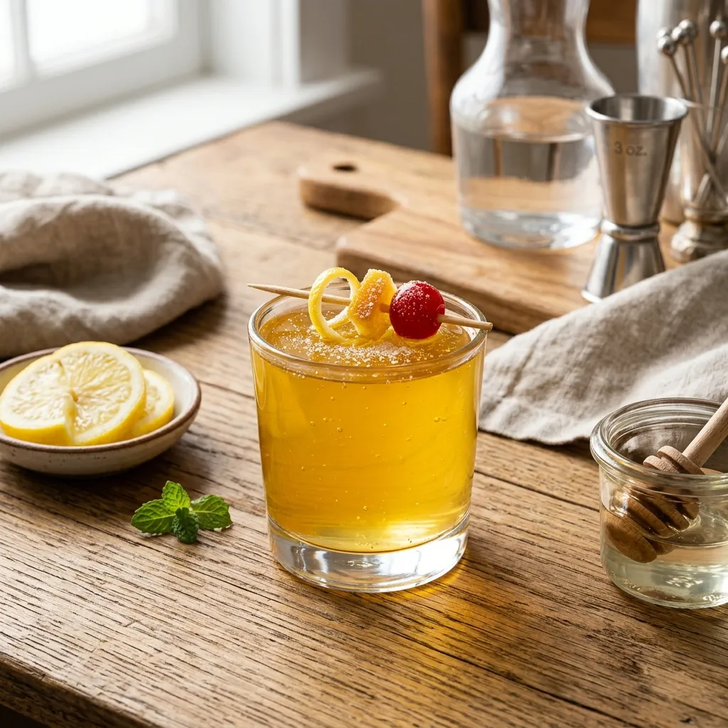 Whiskey Sour Jello Shot