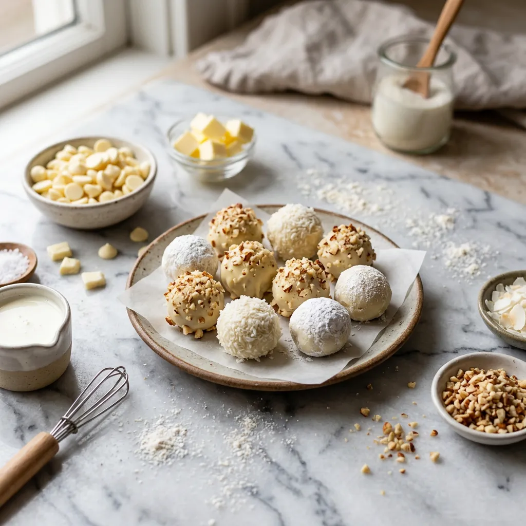 White Chocolate Truffles