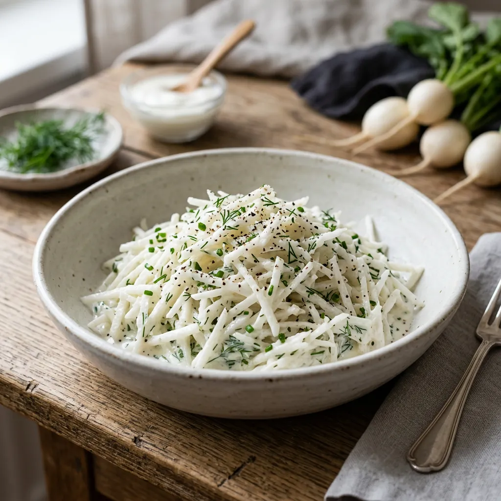 White Radish Salad