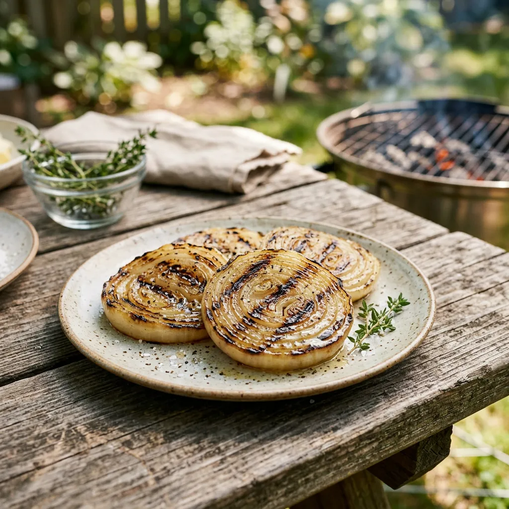 Whole Grilled Onions