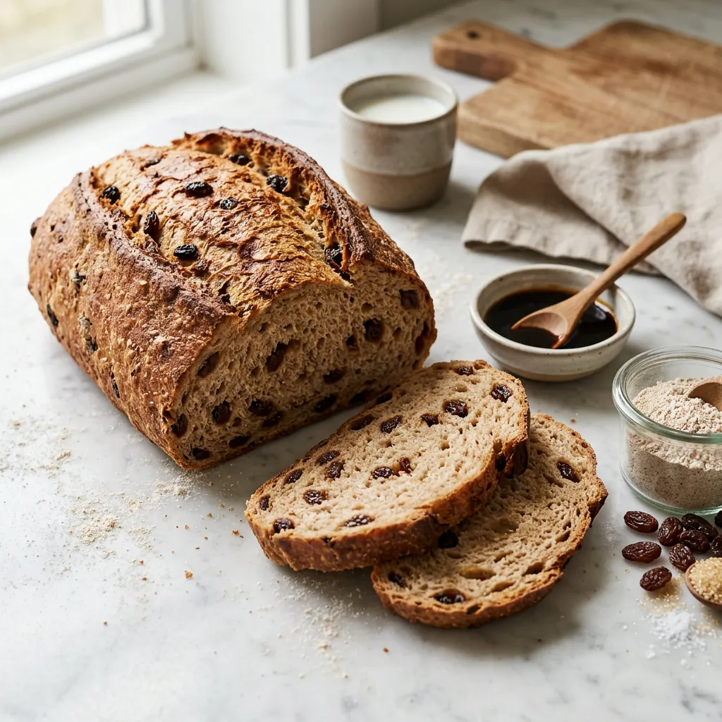 Whole Wheat Raisin Bread Recipe