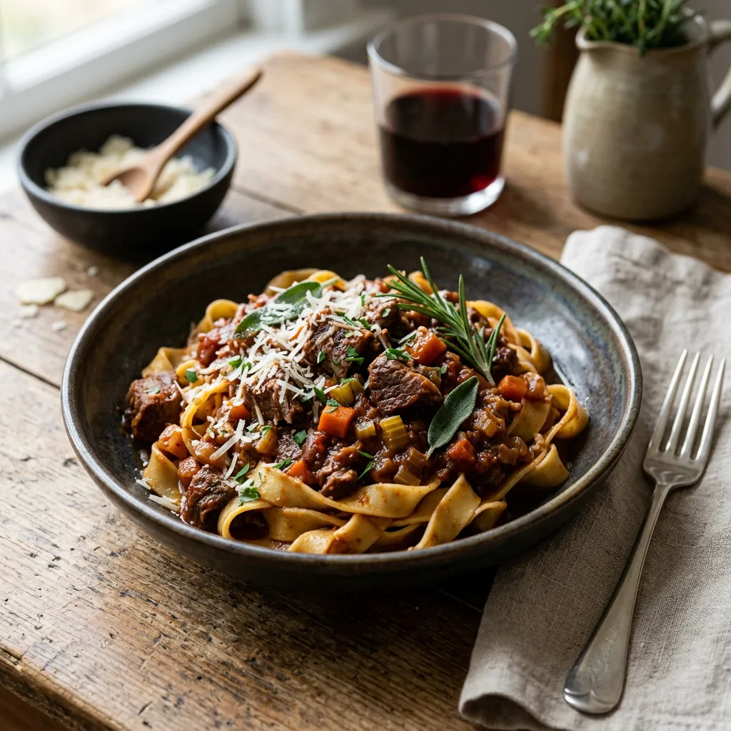 Wild Boar Ragu Bolognese