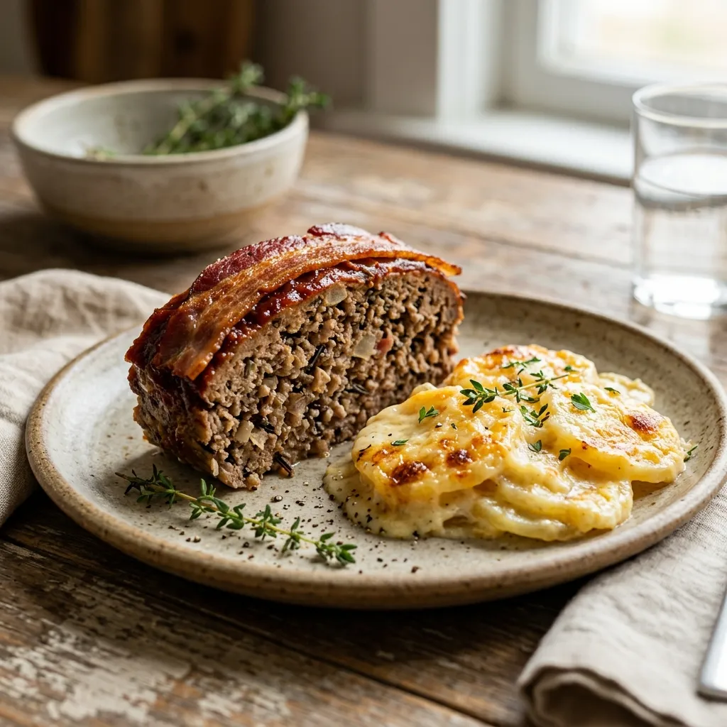 Wild Rice Meatloaf