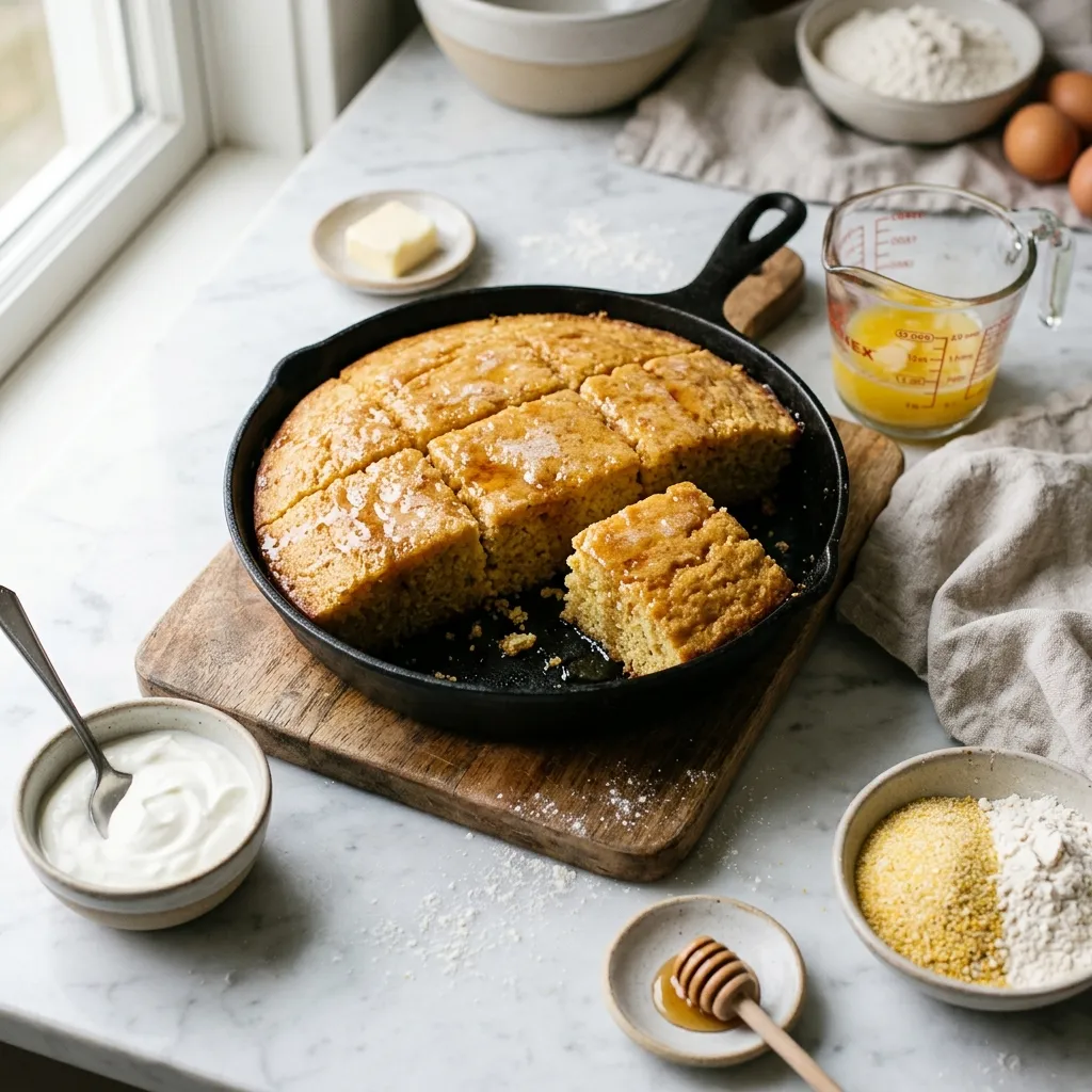 Yogurt Cornbread Recipe