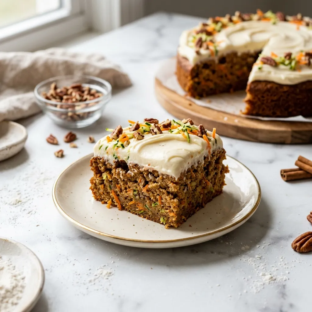 Zucchini Carrot Cake
