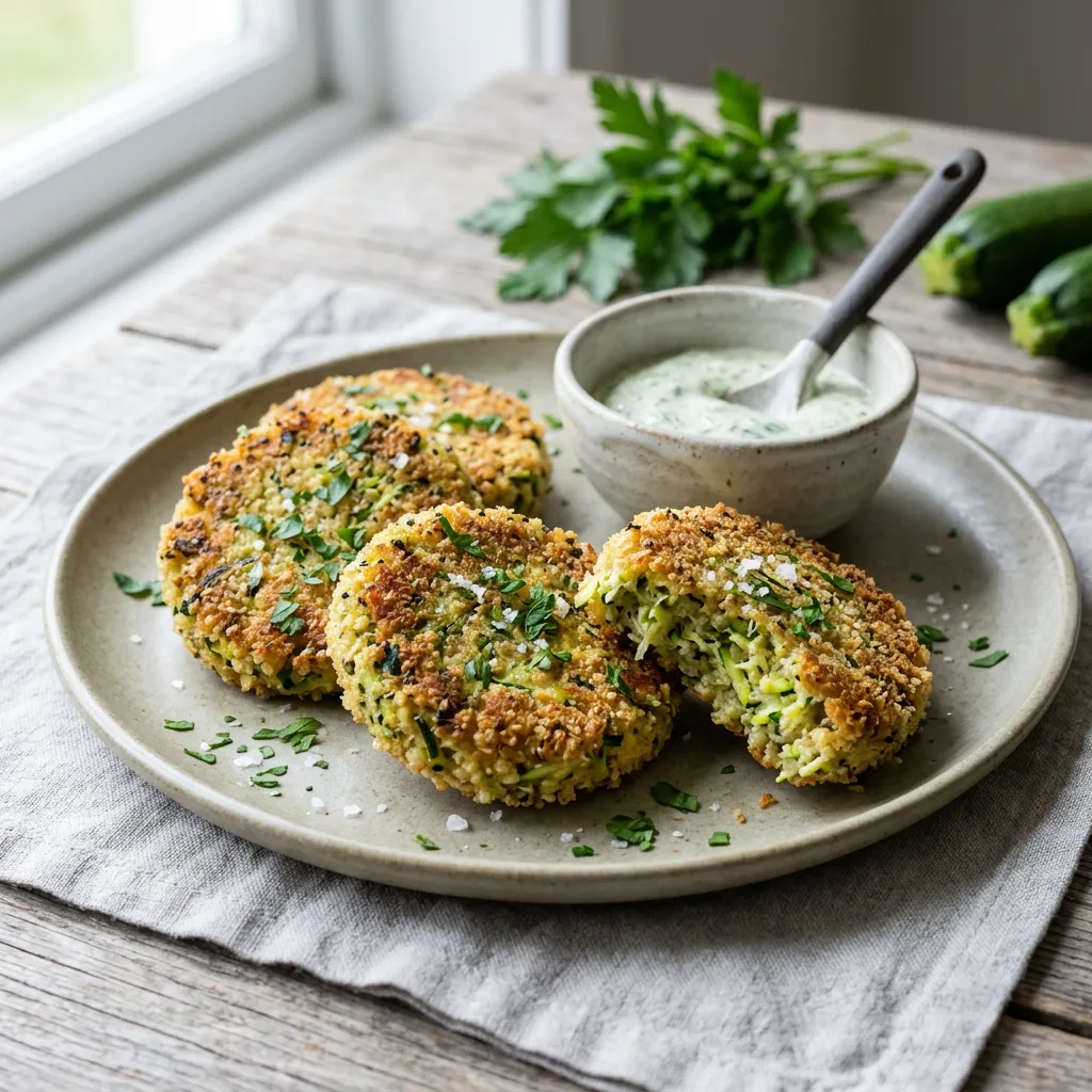 Zucchini Quinoa Patties Recipe